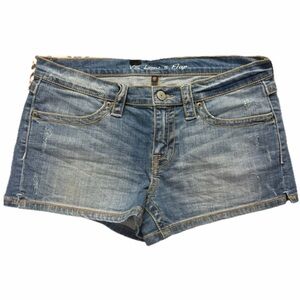 VS Victoria’s Secret London Jeans Low 5 Flap Pocket‎  Denim Jean Shorts Sz 10